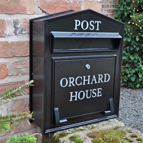 wall mounted post boxes outside